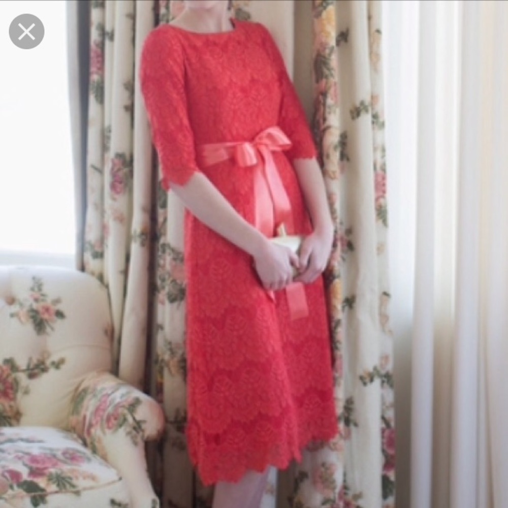 Coral Dainty Jewels Dress!!! A Night In Paris!!